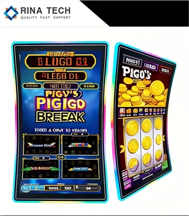 Rina Tech koube LCD Dispaly: Ki kote montre plat vin demode