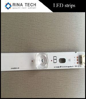 LCD televizyon Entèn dirije bann Lens