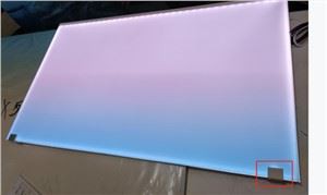 Pwason Tank Backlight Lluminated Background Panel