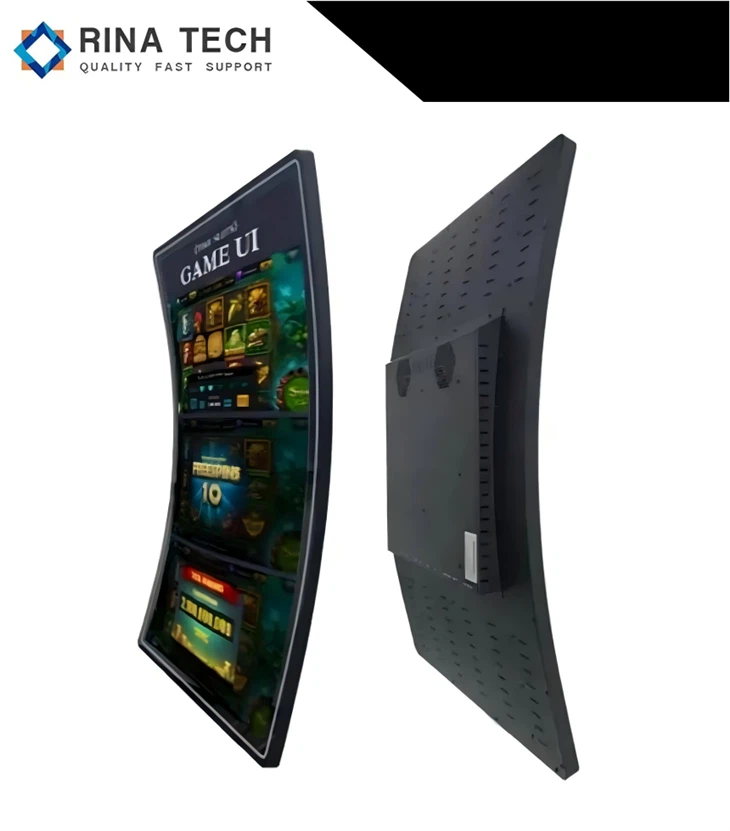 Curved Gambling Screen